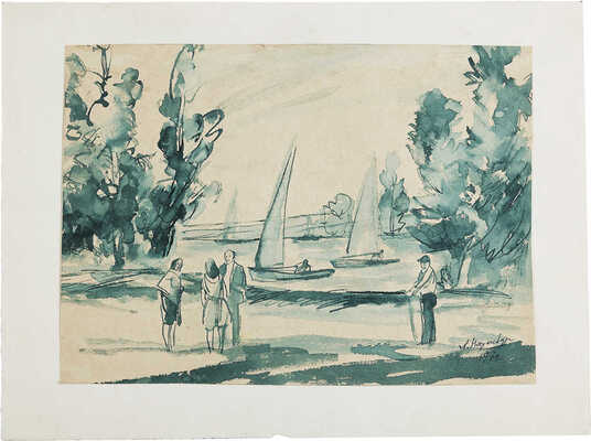 Нюренберг Амшей Маркович. Пейзаж 